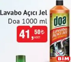 Doa Lavabo Açıcı Jel 1000 ml