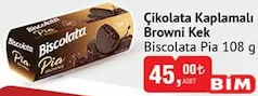 Şölen Biscolata Pia Çikolata Kaplamalı Browni Kek 108 g