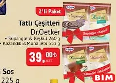 Dr. Oetker Tatlı Çeşitleri 2'li Paket