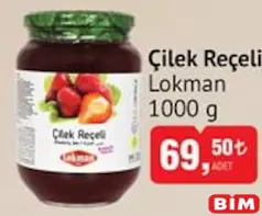 Lokman Çilek Reçeli 1000 g