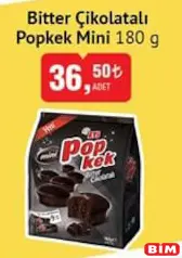 Eti Bitter Çikolatalı Popkek Mini 180 g