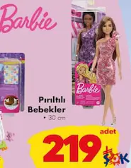 Barbie Pırıltı Bebek 30 cm