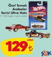 Hot Wheels Oyuncak Özel Temalı Arabalar Serisi Ultra Hots