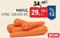 Havuç kg