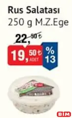 M.Z Ege Rus Salatası 250 g