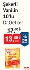 Dr. Oetker Şekerli Vanilin 10'lu