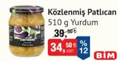 Yurdum Közlenmiş Patlıcan 510 g