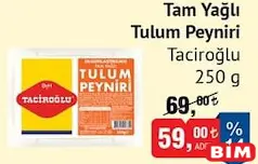 Taciroğlu Tam Yağlı Tulum Peyniri 250 g