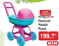 Uçar Oyuncak Yataklı Puset