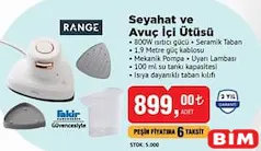 Range Seyehat ve Avuç İçi Ütüsü