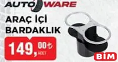 Autoware Araç İçi Bardaklık