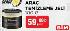 Space Araç Temizleme Jeli 100 g