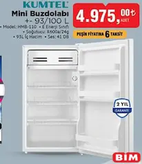 Kumtel Mini Buzdolabı