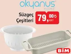 Okyanus Home Süzgeç Çeşitleri