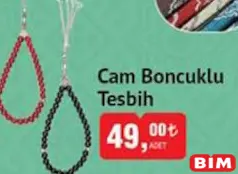 Cam Boncuklu Tesbih