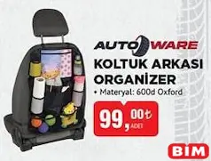 Autoware Koltuk Arkası Organizer