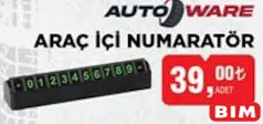 Autoware Araç İçi Numaratör