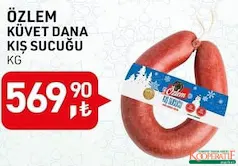 Özlem Küvet Dana Kış Sucuğu kg