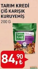 Tarım Kredi Çiğ Karışık Kuruyemiş 200 g