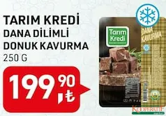 Tarım Kredi Dana Dilimli Donuk Kavurma 250 g