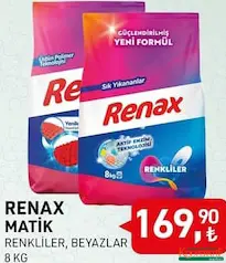 Renax Matik Toz Deterjan 8 kg