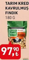 Tarım Kredi Kavrulmuş Fındık 180 g