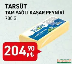 Tarsüt Tam Yağlı Kaşar Peyniri 700 g