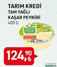 Tarım Kredi Tam Yağlı Kaşar Peyniri 400 g