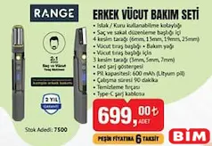 Range Erkek Vücut Bakım Seti