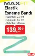 Maxfit Elastik Esneme Bandı