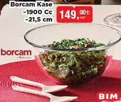 Paşabahçe Borcam Kase