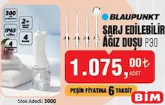 Blaupunkt Şarj Edilebilir Ağız Duşu