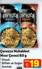 Çerezza Muhabbet Mısır Çerezi 60 g