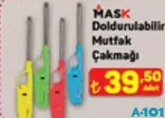 Mask Doldurulabilir Mutfak Çakmağı