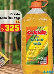 Orkide Mısır Özü Yağı 5 L