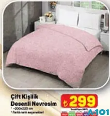 Çift Kişilik Desenli Nevresim