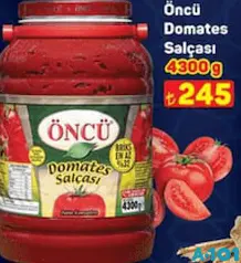 Öncü Domates Salçası 4300 g