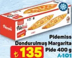 Pidemiss Dondurulmuş Margarita Pide 400 g