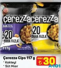 Çerezza Cips 117 g