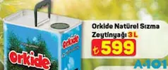 Orkide Natürel Sızma Zeytinyağı 3 L