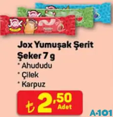 Jox Yumuşak Şerit Şeker 7 g