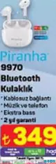 Piranha 9970 Bluetooth Kulaklık