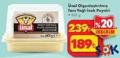 Ünal Olgunlaştırılmış Tam Yağlı İnek Peyniri 600 g