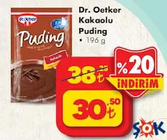 Dr. Oetker Kakaolu Puding 196 g