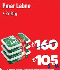 Pınar Labne 3x180 g