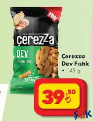 Çerezza Dev Fıstık Mısır Çerezi 145 g