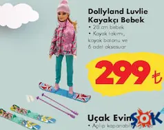 Oyuncak Dollyland Luvlie Kayakçı Bebek