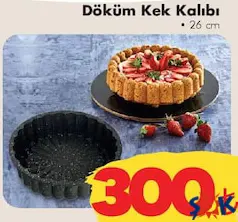 Döküm Kek Kalıbı 26 cm