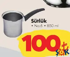 Sütlük 850 ml