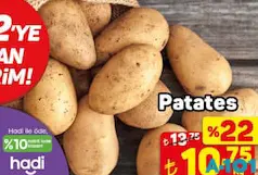 Patates kg